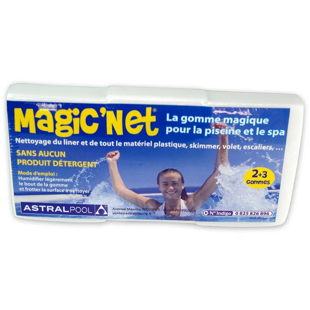 Eponge magique - Mcr piscines - Magic'net