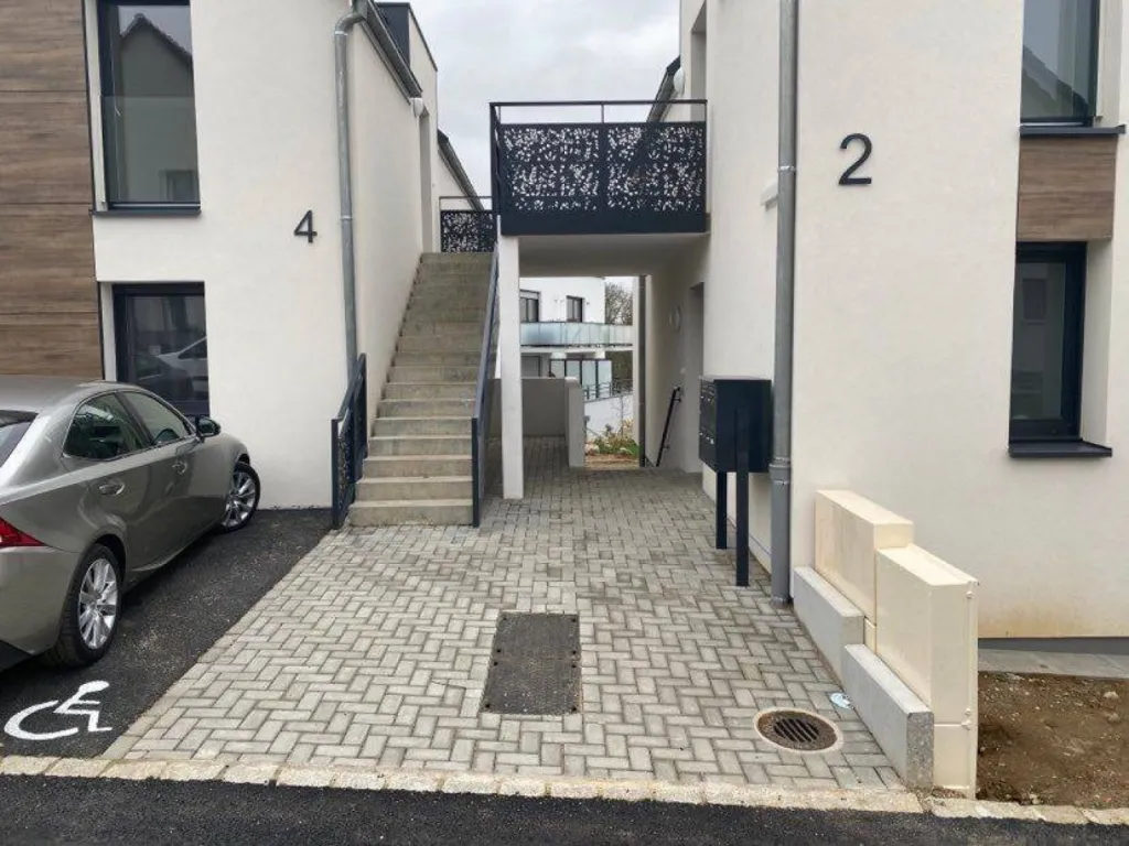 Pose de pavés pour lotissement individuel situé à Mommenheim proche d'Haguenau