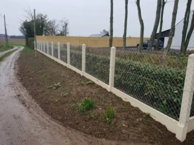 Devis pour la vente et la pose de clôtures grillage secteur  Bolbec