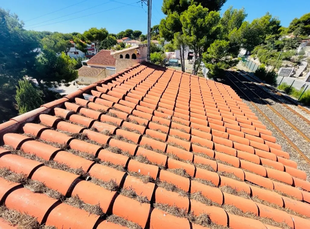 toiture avant intervention près de aix en provence