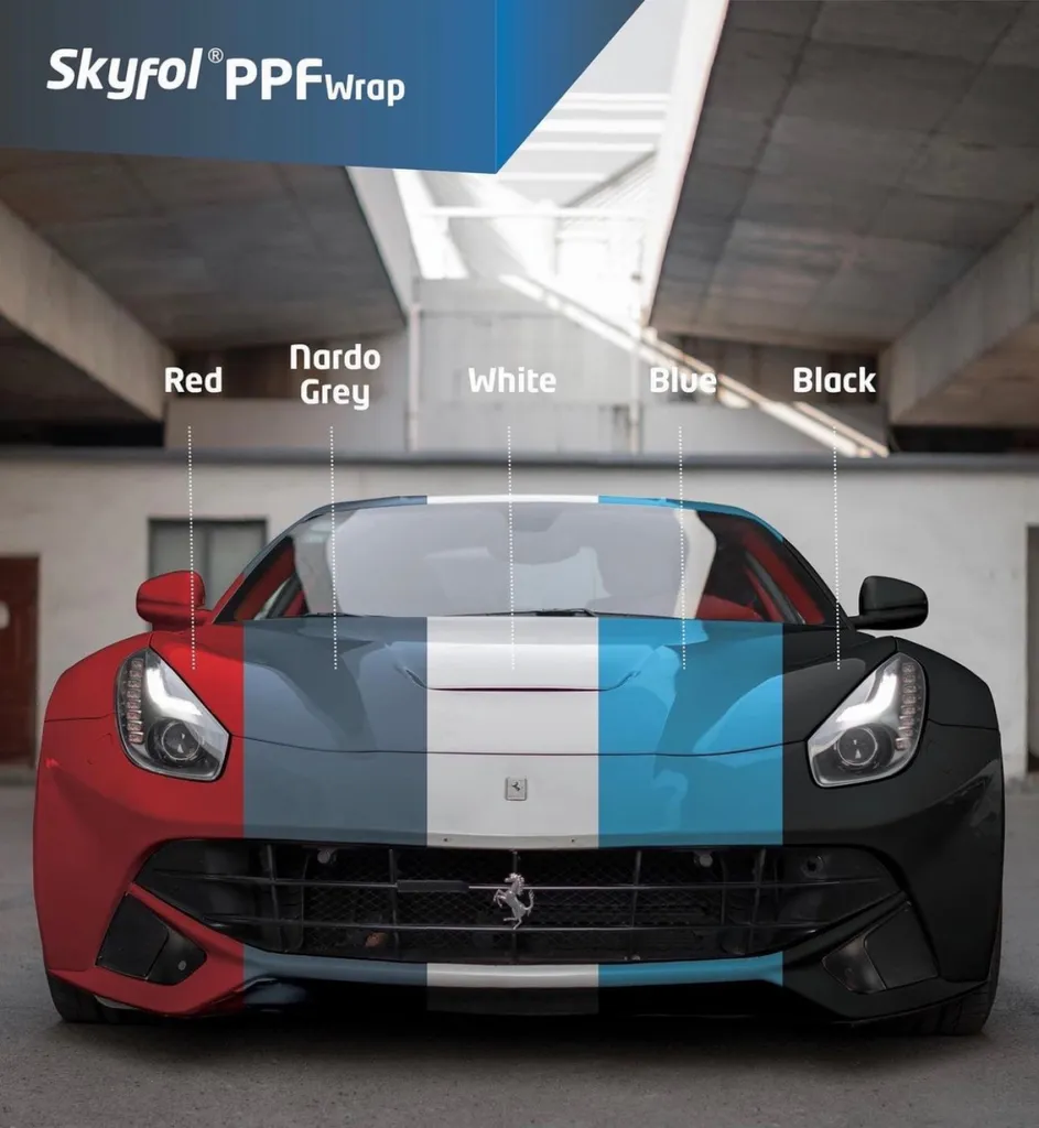 Accréditation film PPF SKYFOL