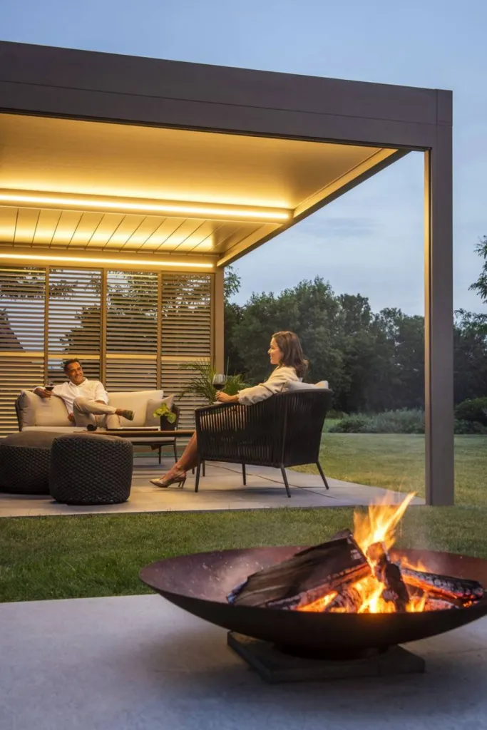 pose de pergola bioclimatique aluminium  sur mesure salon de provence