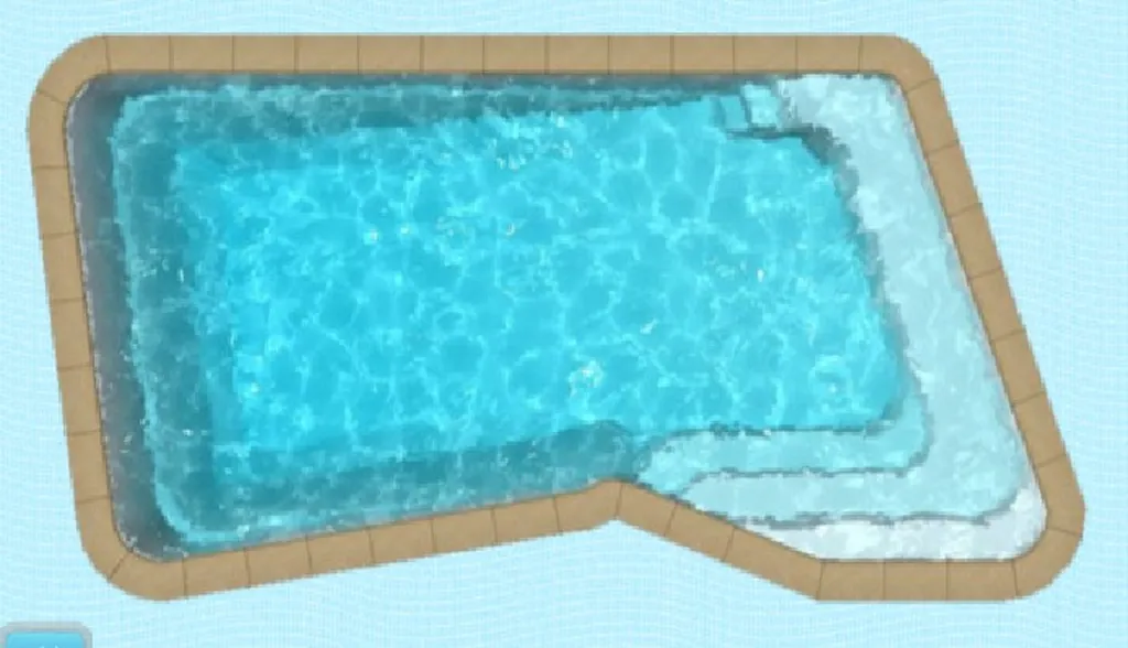 PISCINE COQUE TWIST 8.5 - 8M50 X 4M