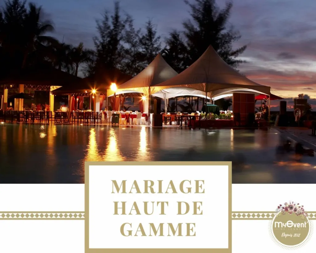 Le mariage haut-de-gamme et personnalisé par My Event' By Jenny !