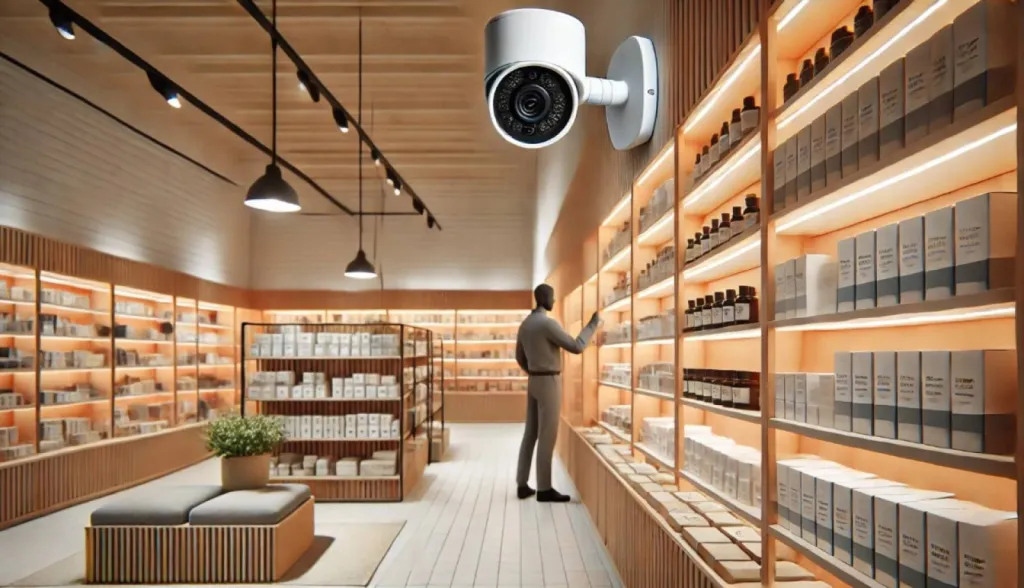 Pose de système de vidéosurveillance pour grande surface Le Pontet
