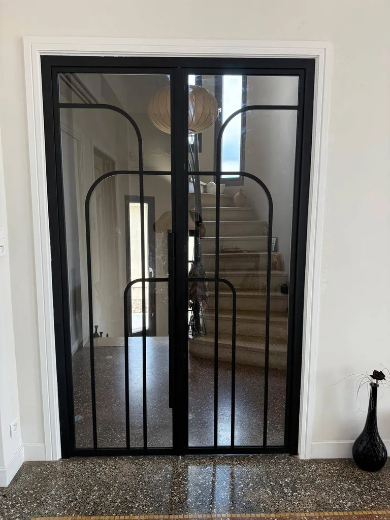 verrière format porte de séparation sur mesure à Eguilles