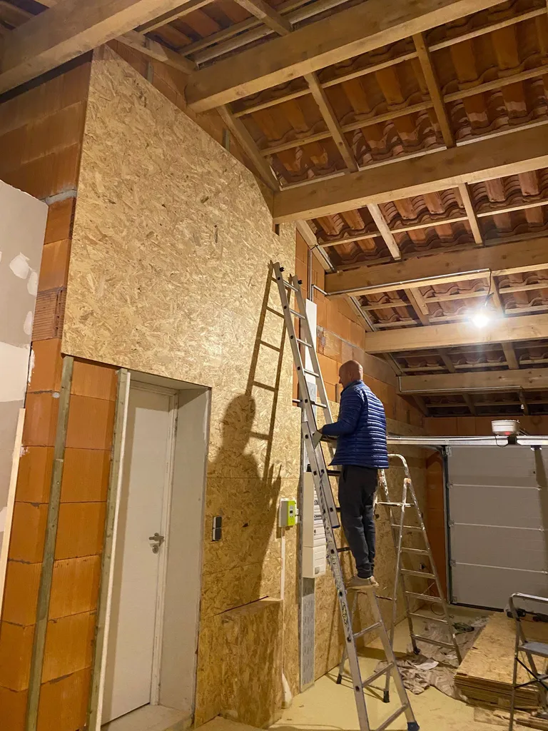 Construction d'une charpente traditionnelle bois à Marseillan