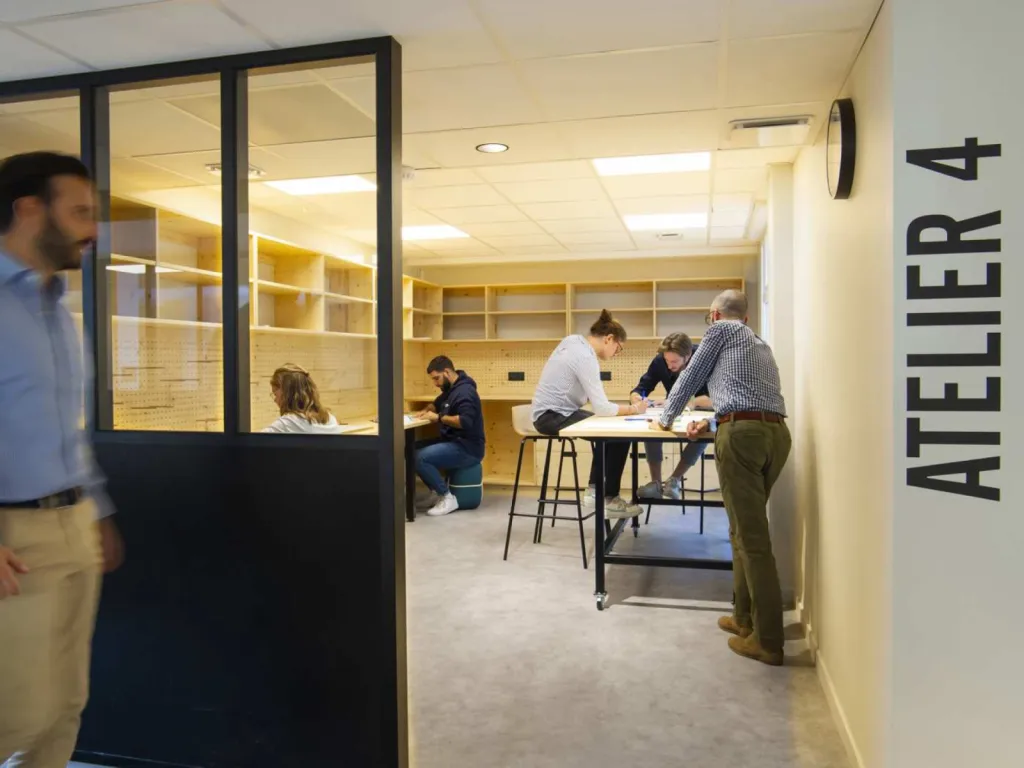 reportage photohraphique établissement de soins atelier de création