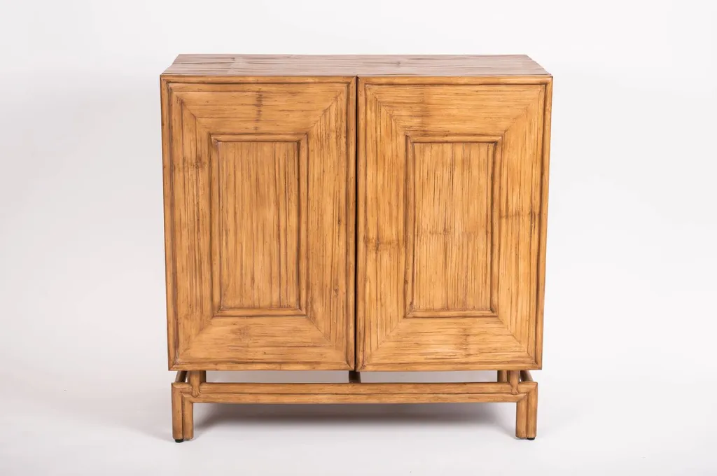 cabinet 2 portes en rotin à hyères