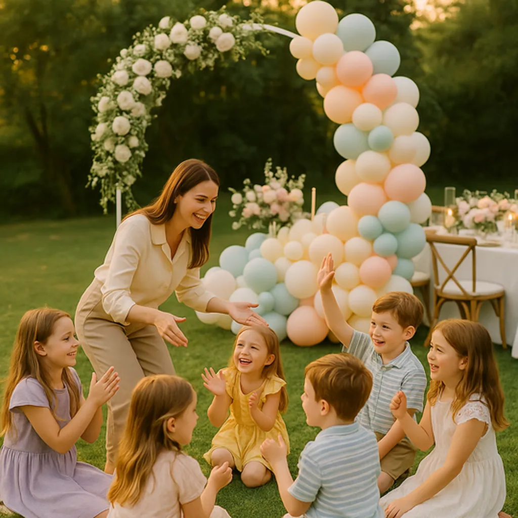 Animation et garde d’enfants pour mariage