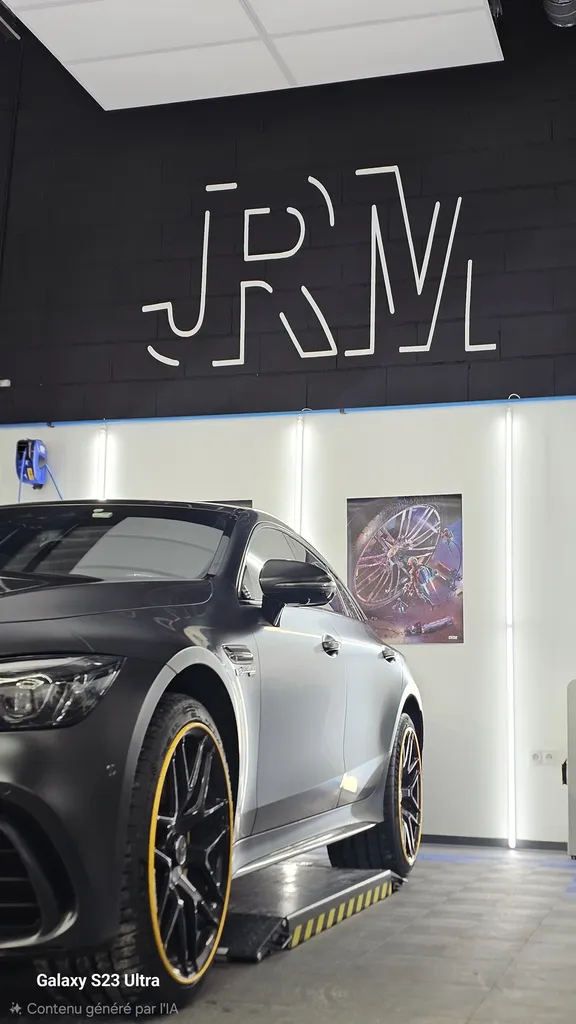 Protection de jante jaune AMG GT63S