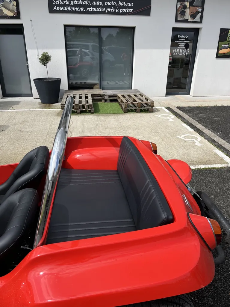 refaire la banquette d'un buggy à bordeaux