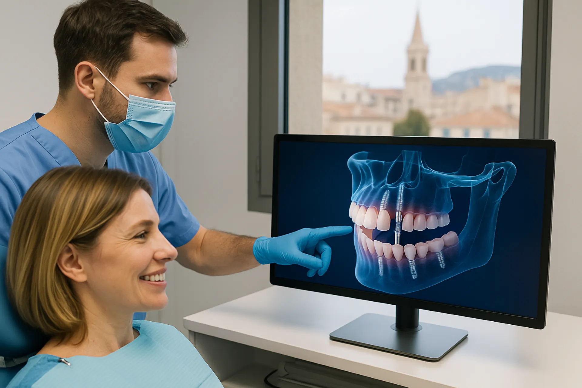 Spécialiste mise en charge immédiate des implants en une journée à Marseille et en France