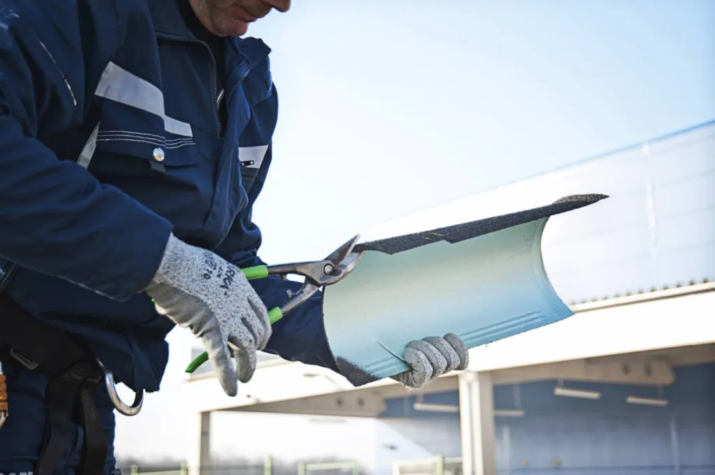 Découpe faitière Tuiles GERARD