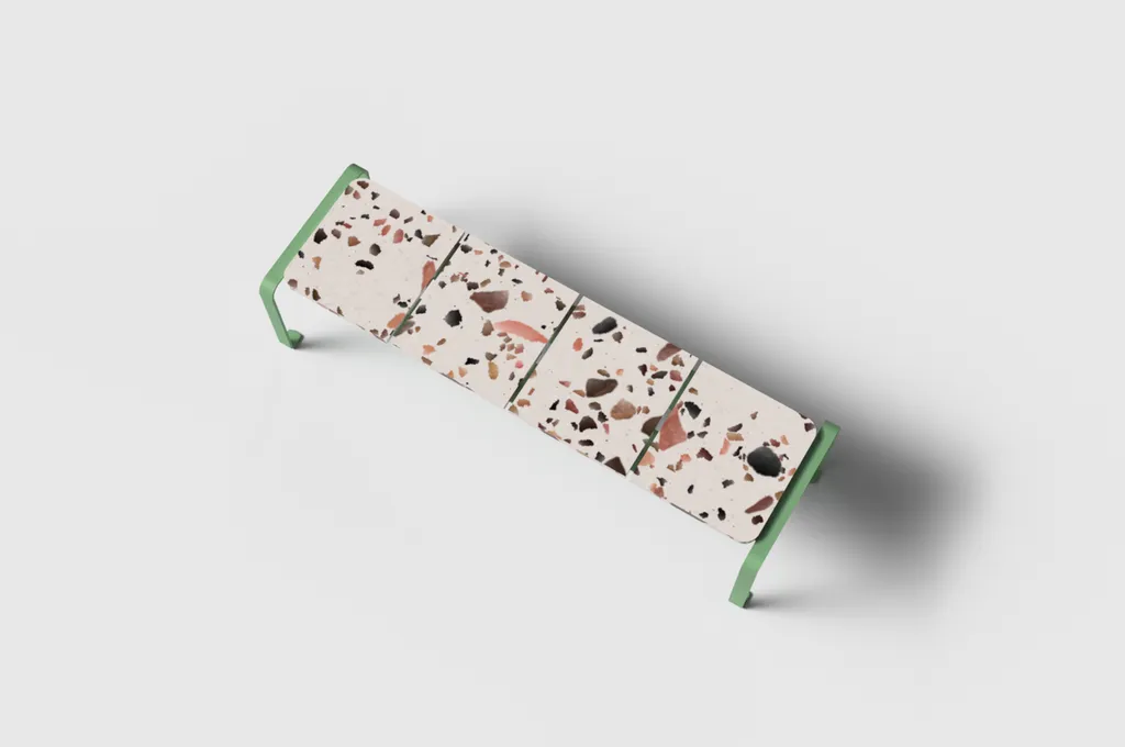 LOEN : banc avec dossier épuré