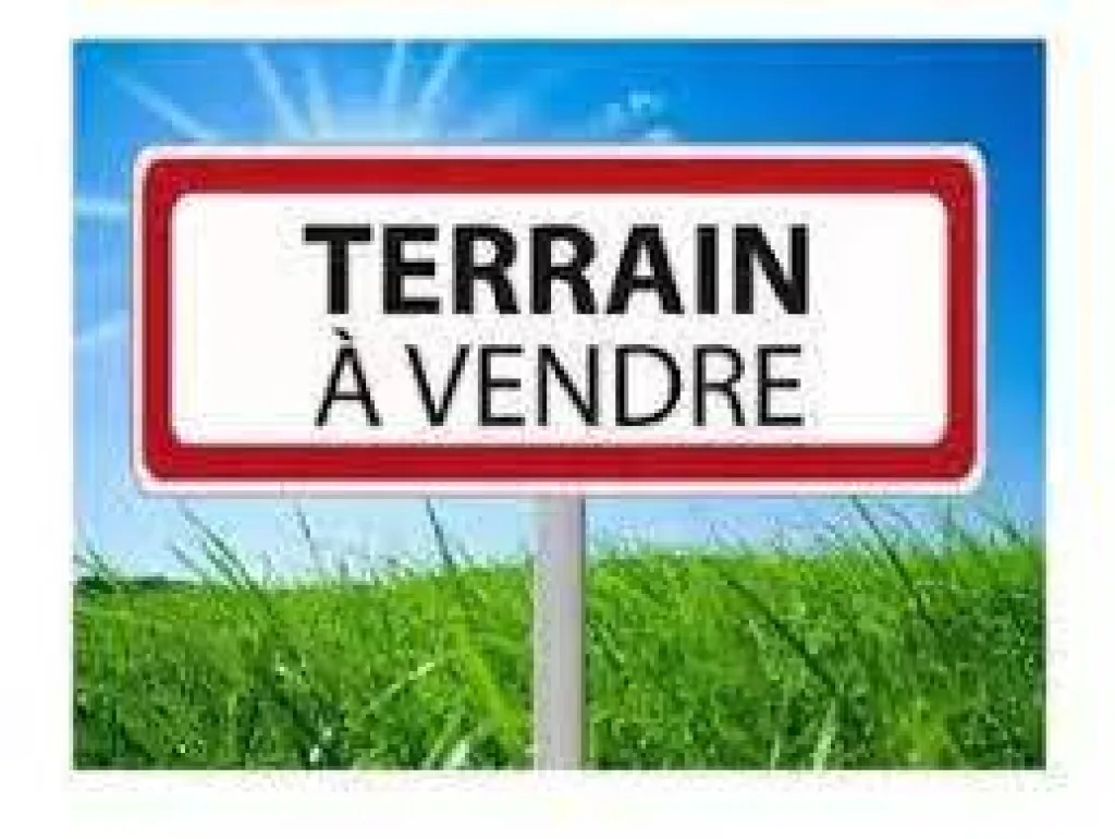 A saisir terrain de 640 m² viabilisé sur la commune de LE THUIT SIGNOL 27370