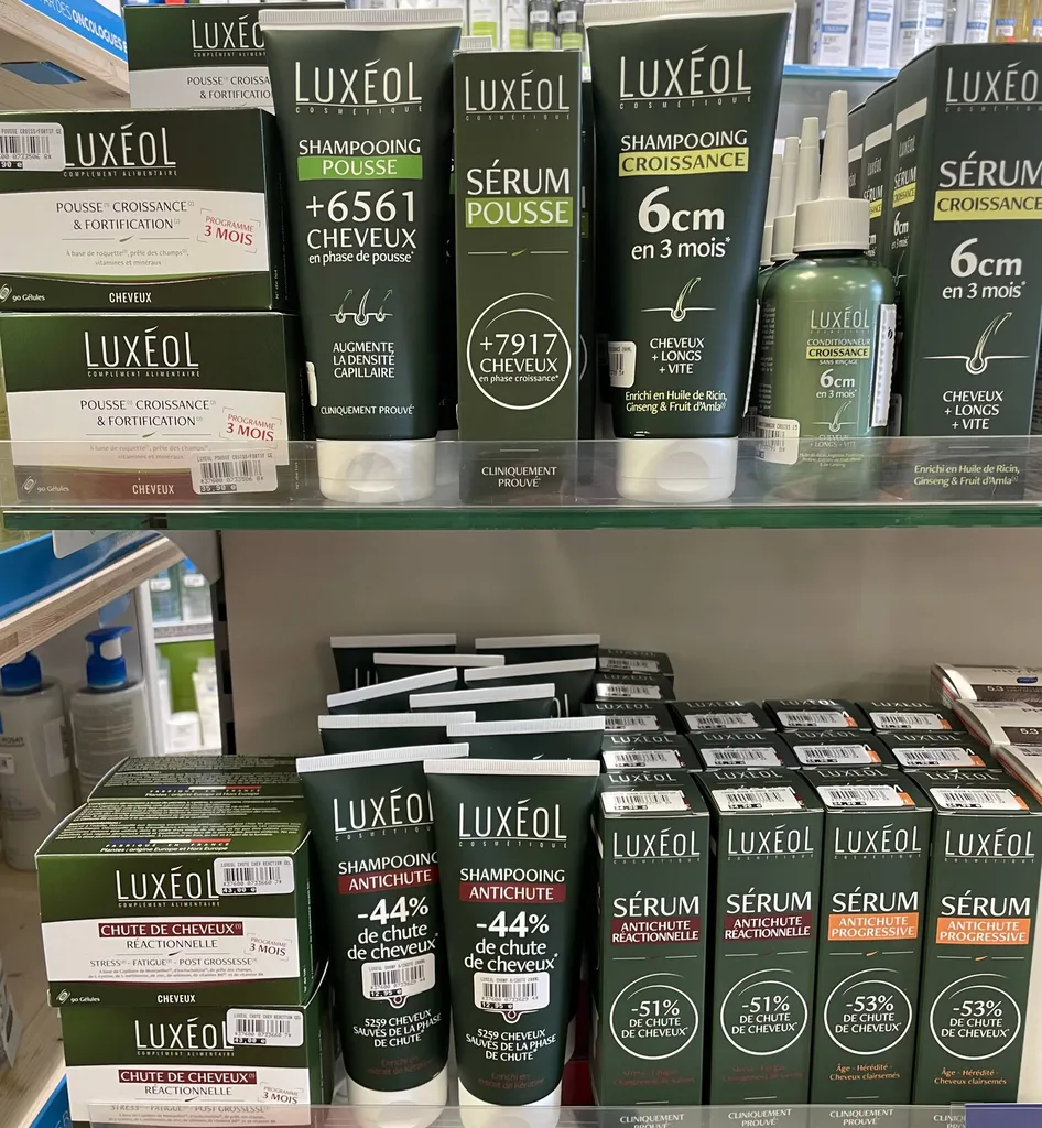 LUXEOL cheveux en pharmacie