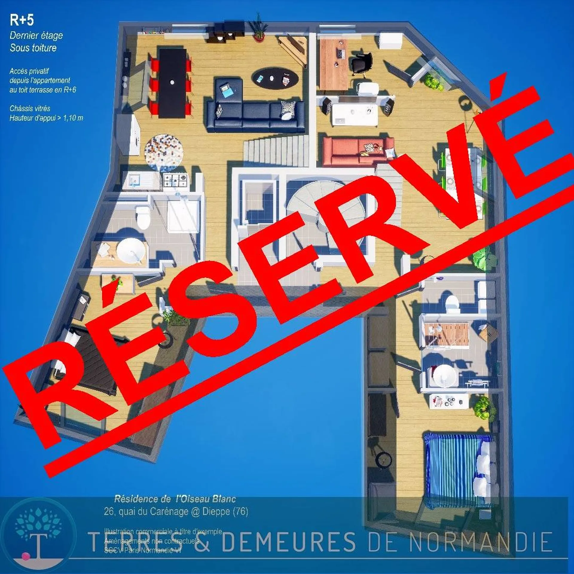 Programme neuf, face au port de plaisance Dieppe, en Normandie 76