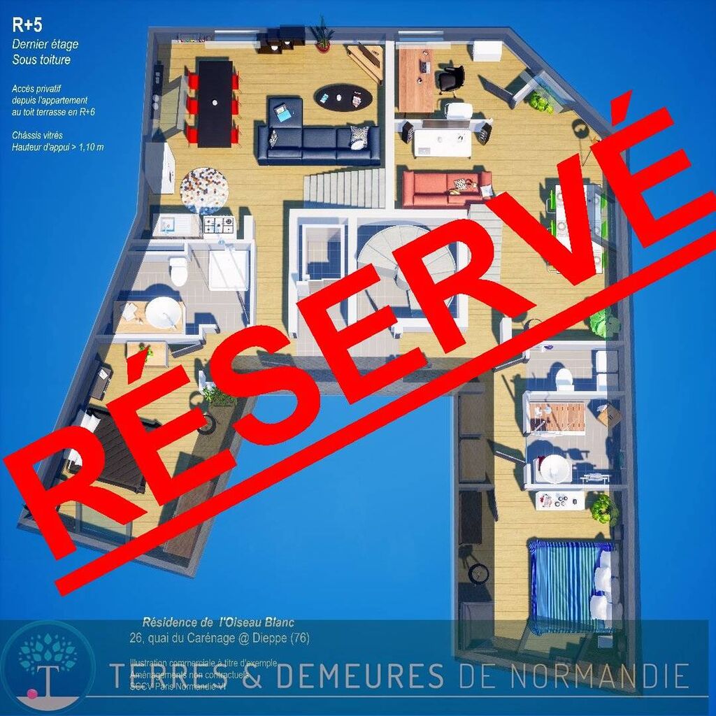 Programme neuf, face au port de plaisance Dieppe, en Normandie 76