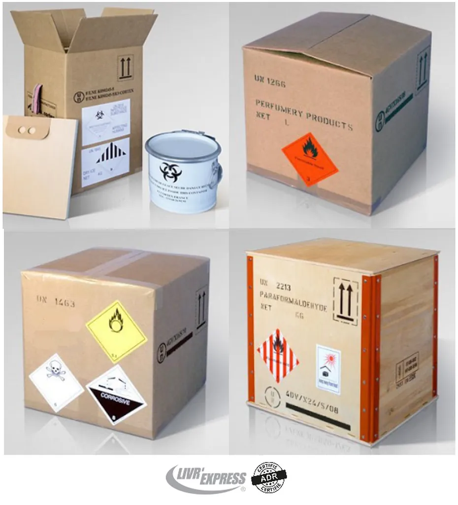 Livr'Express® certifié ADR pour le transport de vos matières dangereuses par route