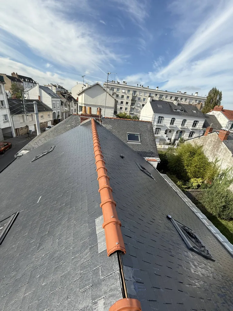 Résultats final de l'opération de changement de faîtage