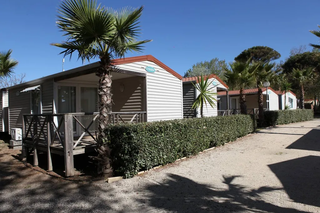 location de mobil home O'hara 4 couchages climatisé bord de mer proche du Cap d'Agde