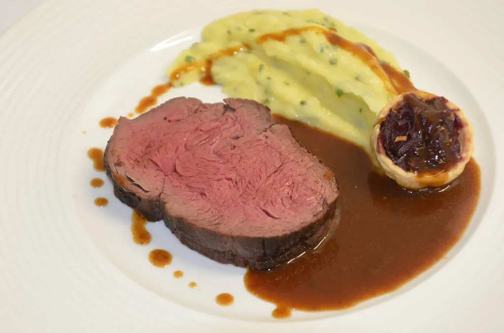 Filet de boeuf rôti doucement
