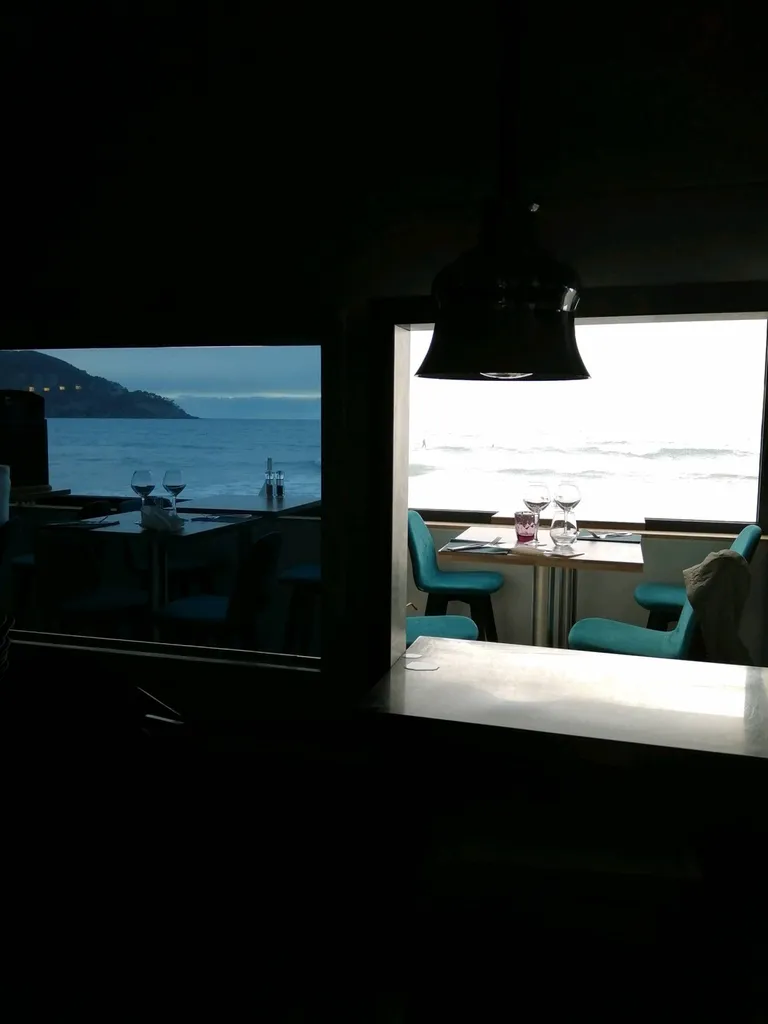 Pose de films miroir vitres sans tain  dans un Restaurant St Cyr sur Mer 83.