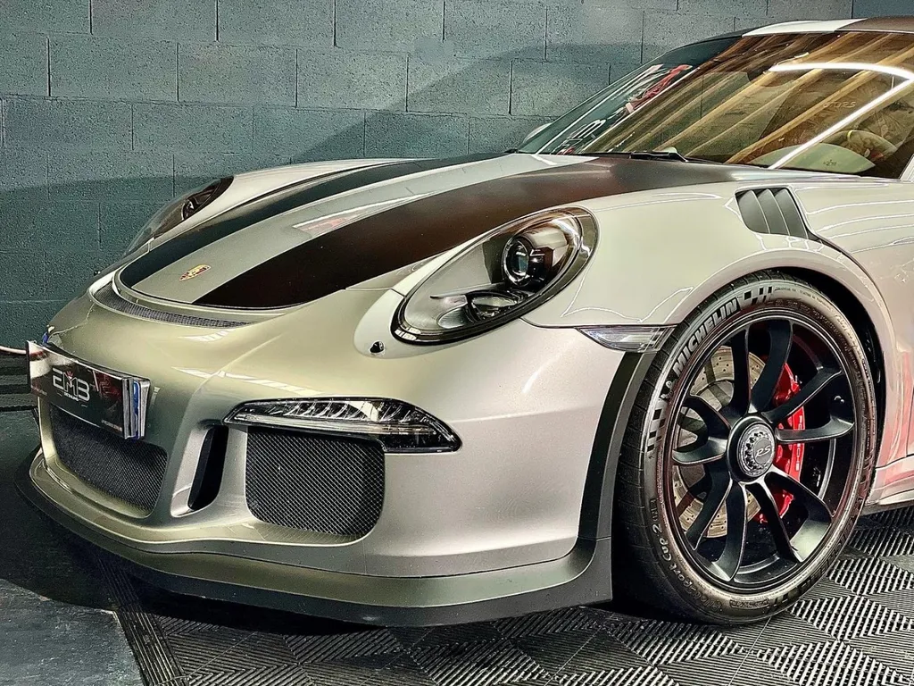 Protection automobile carrosserie paint protection film PPF Porsche 991 GT3 RS sur Lyon 