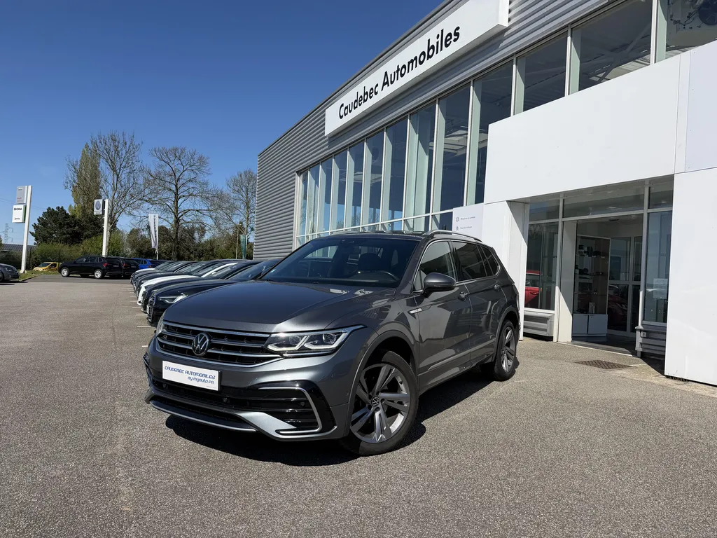Volkswagen Tiguan Allspace d'occasion près du Havre : SUV 7 places R-Line TDI 150ch chez Caudebec Automobiles