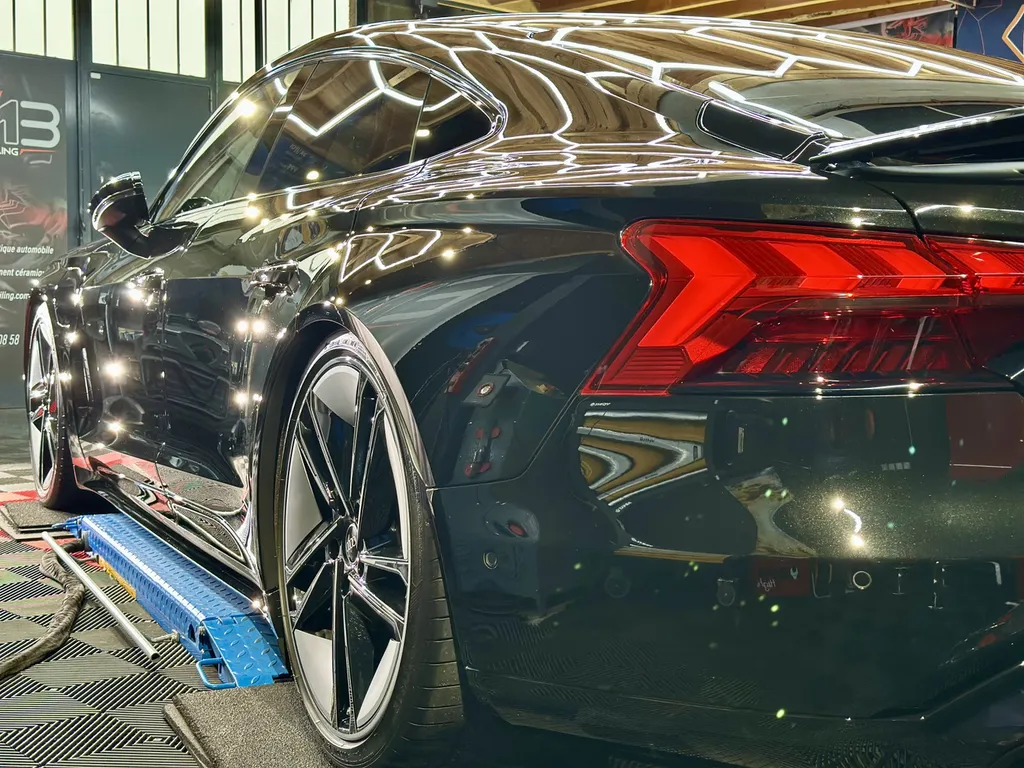 Detailing Lyon spécialiste du traitement céramique et de la protection carrosserie Audi e-tron GT