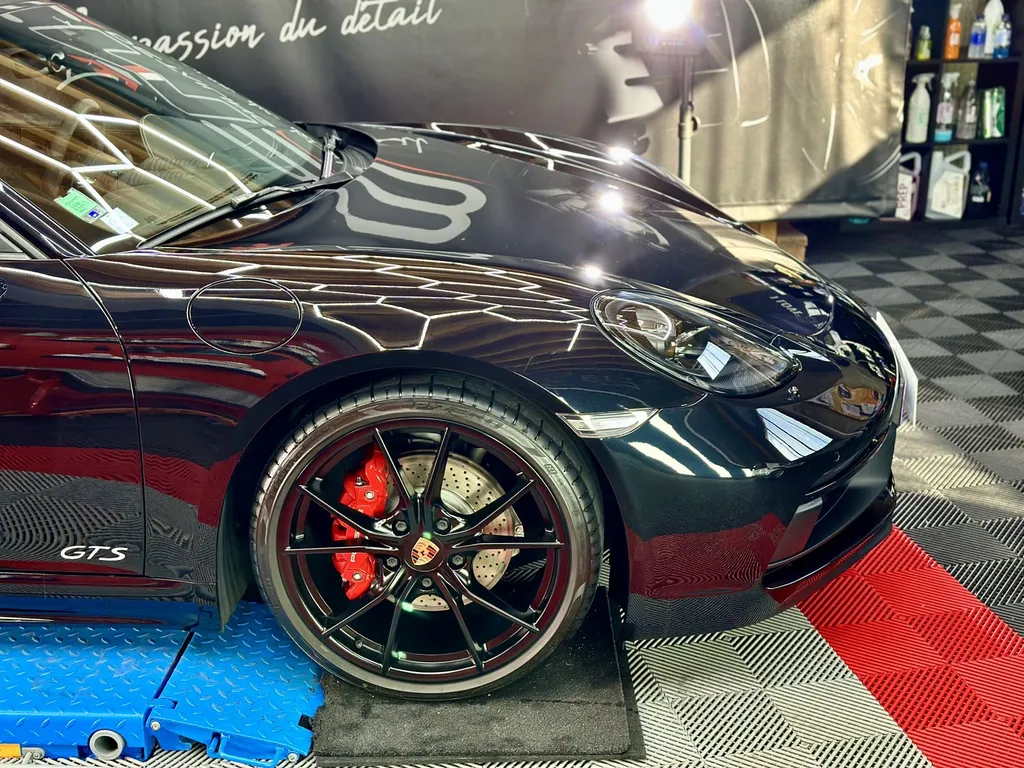 DETAILING Lyon protection carrosserie traitement céramique Porsche Boxster 718 GTS
