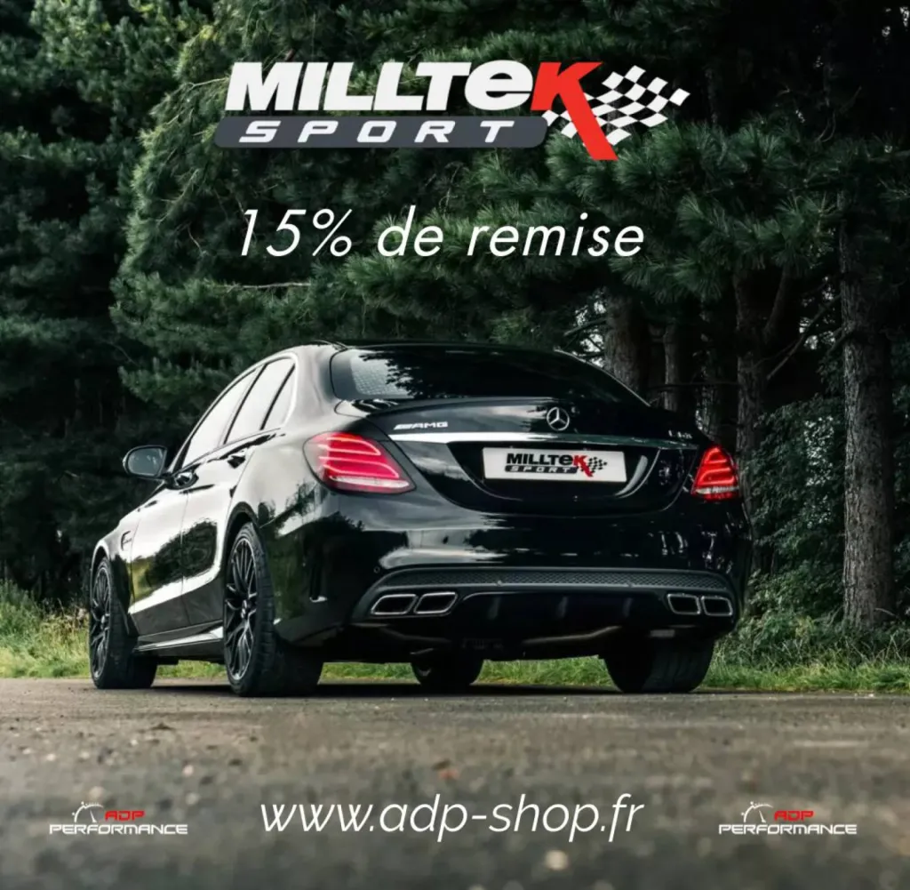 BLACK FRIDAY 2023 : Profitez de 15% de remise sur les systèmes d'échappements Milltek
