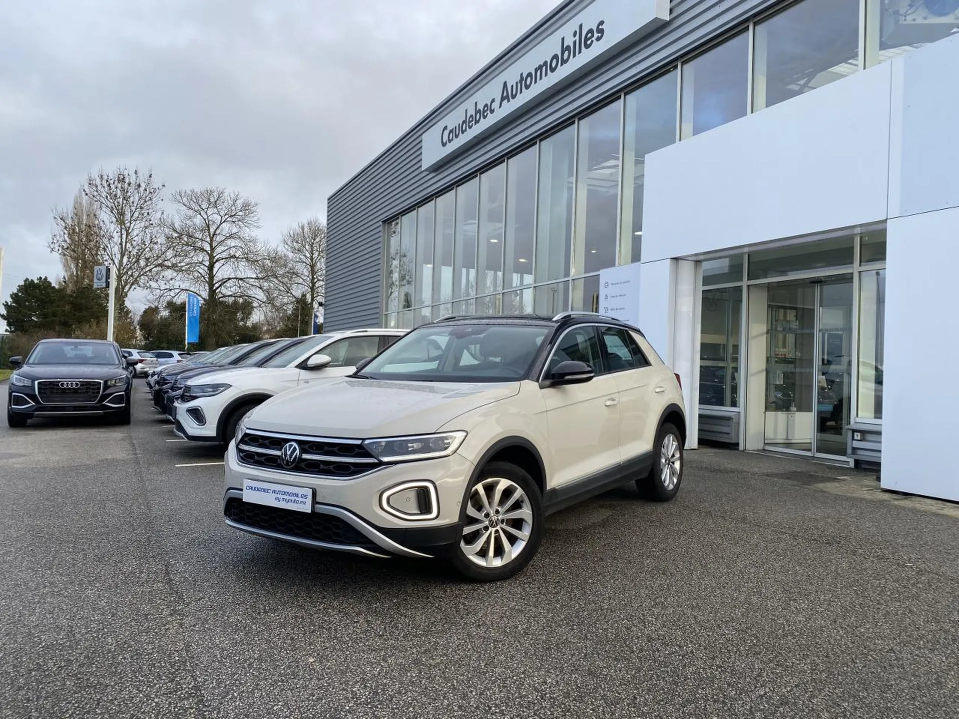 Vente Volkswagen T-Roc occasion 150 ch DSG7 à La Frénaye proche Le Havre chez Caudebec Automobiles