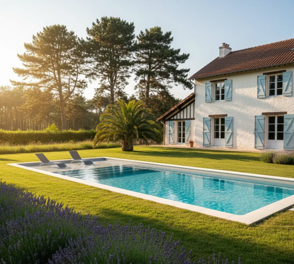 constructeur de piscine dans les Landes - Mont de marsan