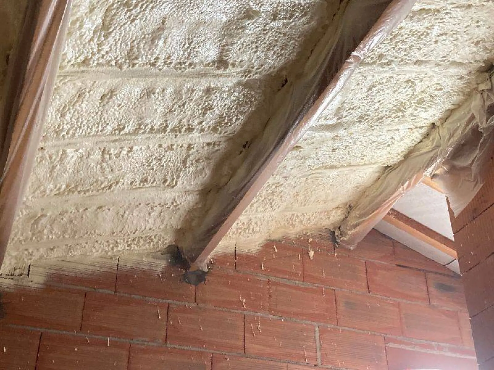 Isolation du toit par l'intérieur