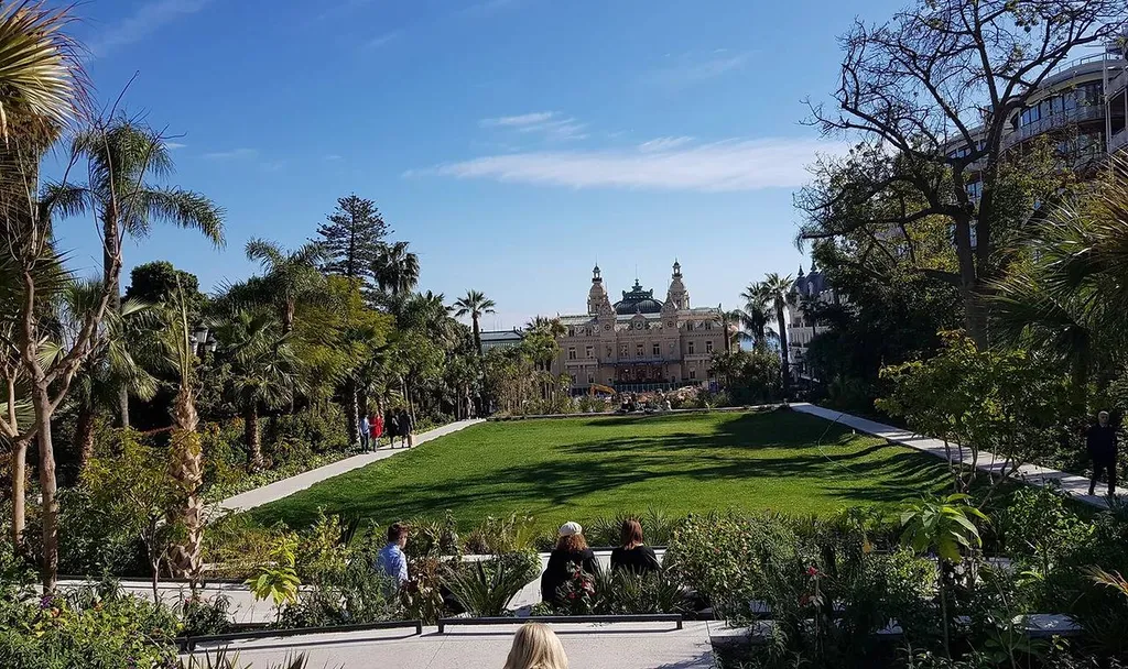 Jardin des boulingrins à Monaco