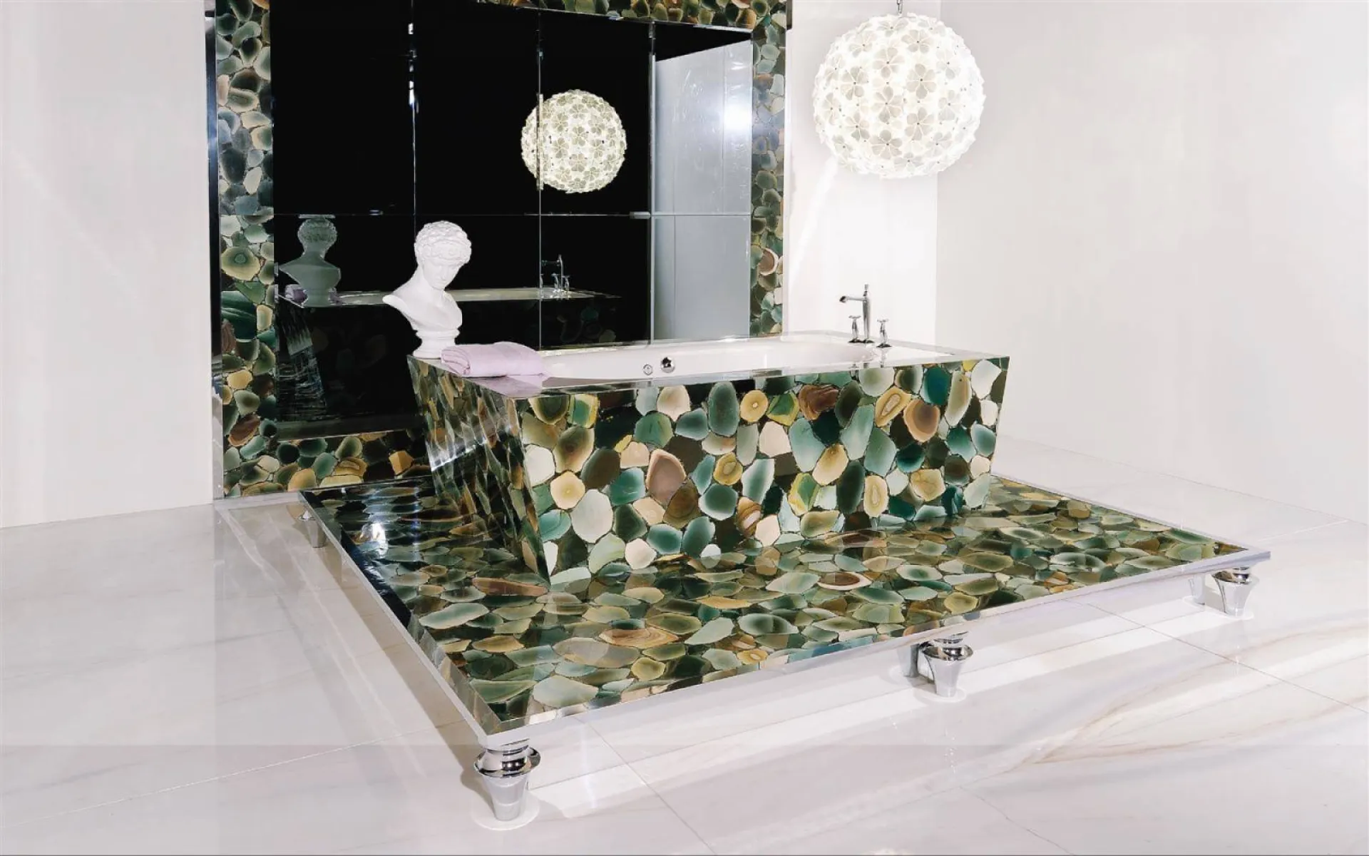 salle de bains luxueuse