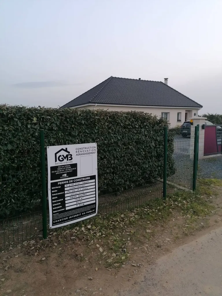 Projet d’agrandissement avec un maître d’œuvre à Saint Léonard 76 proche Fécamp en Normandie