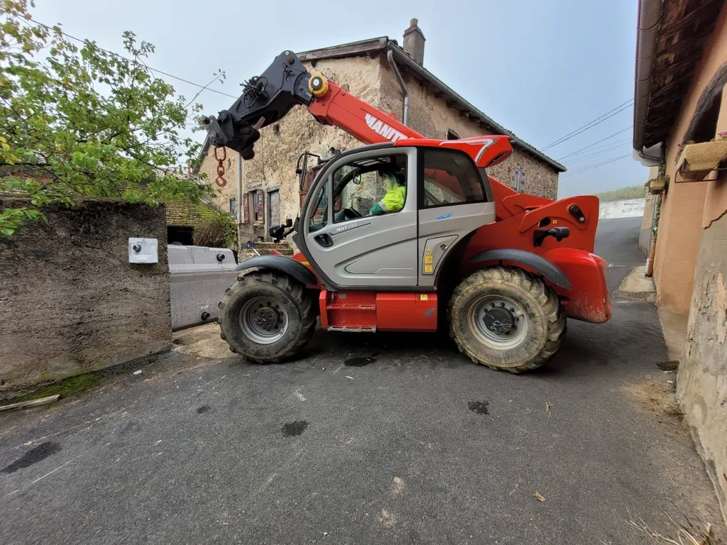 Rénovation d'assainissement individuel à Chiroubles près de Belleville en Beaujolais (69)