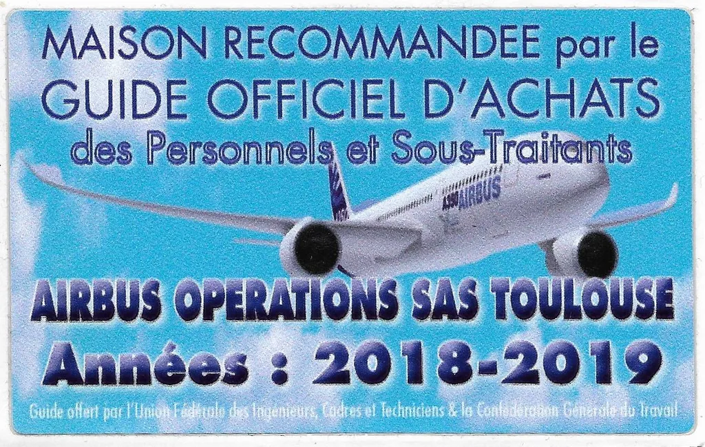 Guide officiel d'achats AIRBUS - Plafonds Tendus Occitans Toulouse Blagnac