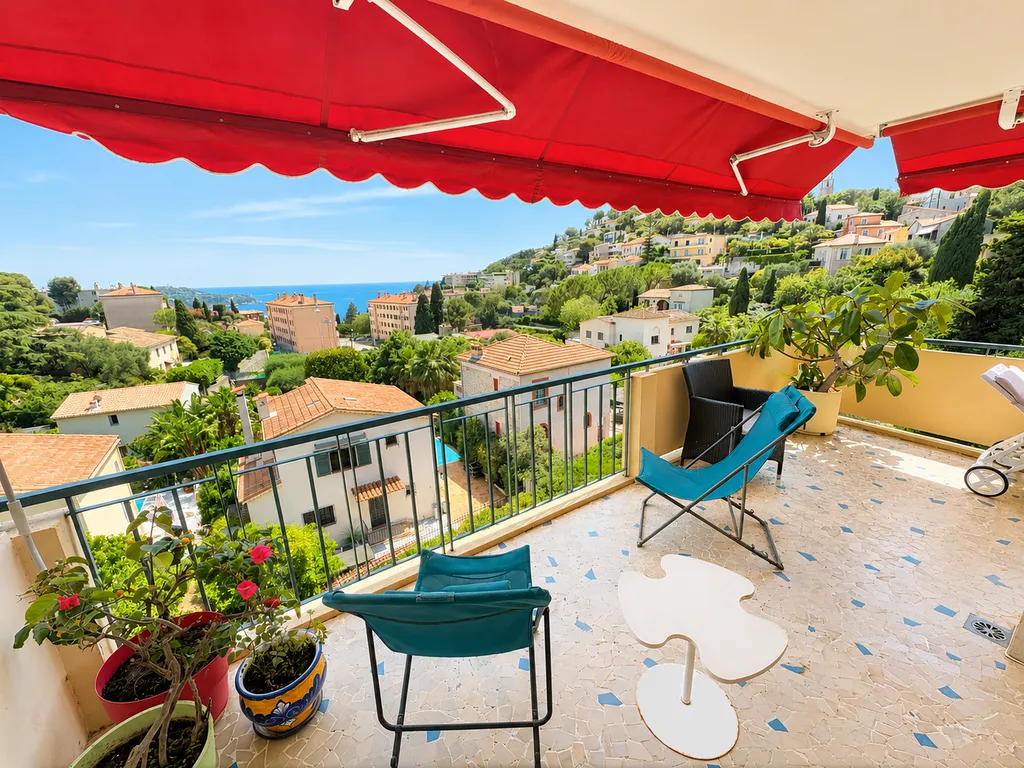 viager occupé villefranche-sur-mer appartement avec terrasse