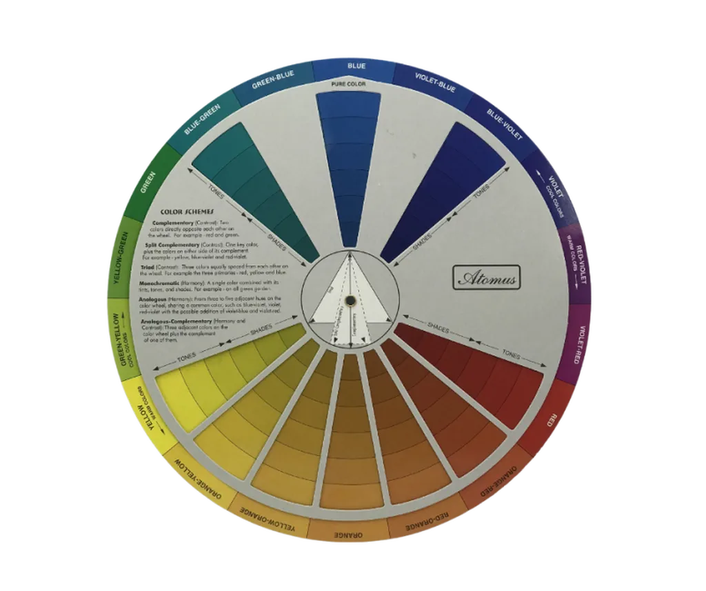 Comment apprendre la couleur avec un cercle chromatique