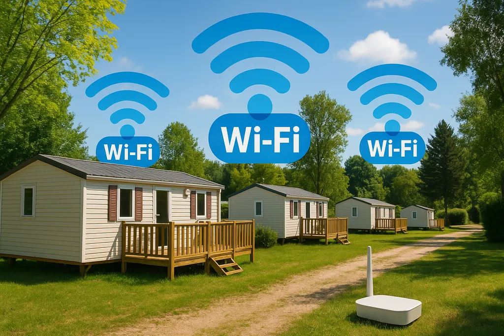Installation Wifi pour camping et mobil home en région PACA