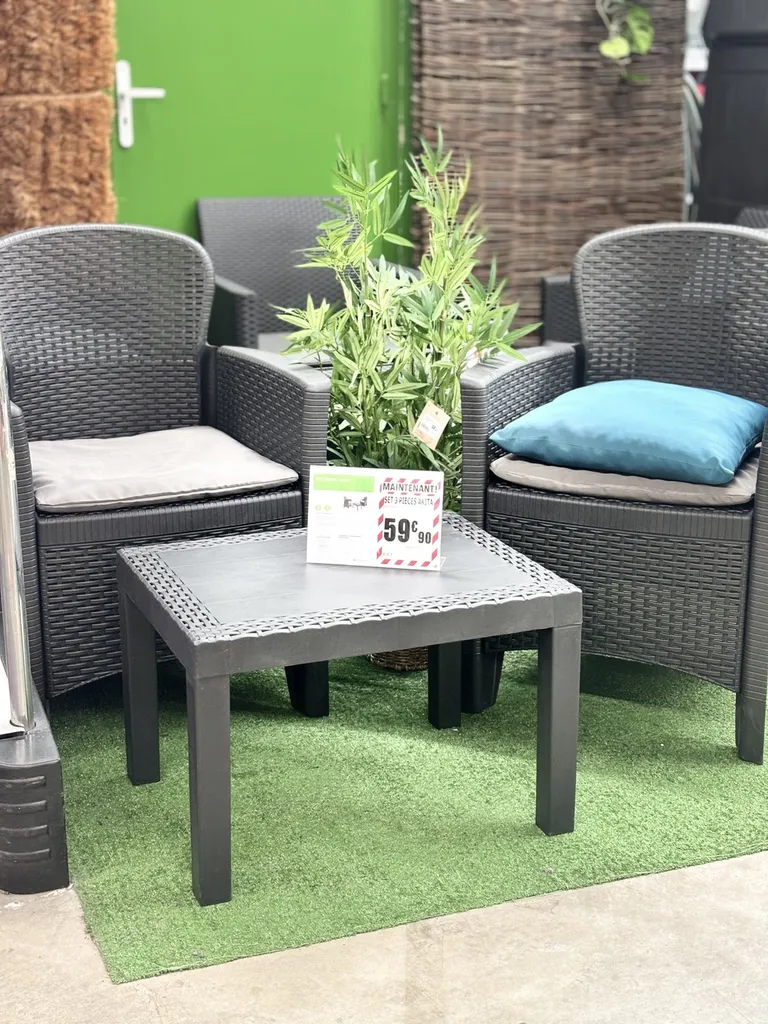 Magasin pour acheter un salon de jardin pas cher