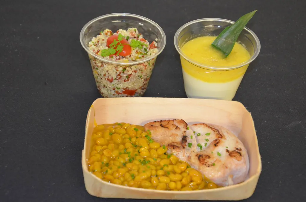 Plateau repas sans gluten