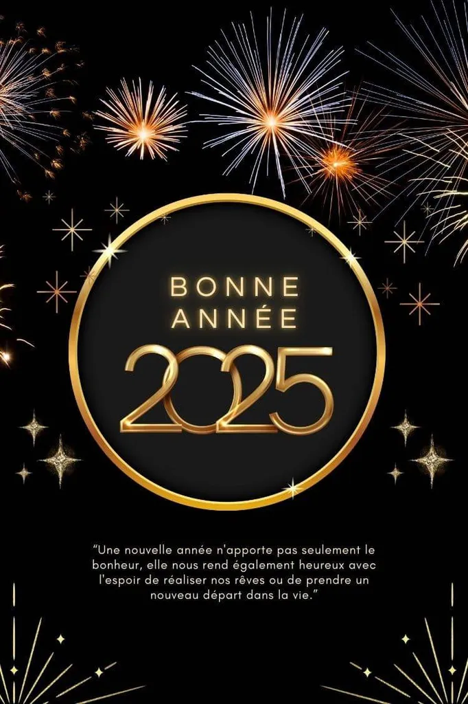 Tous nos meilleurs voeux pour l'année 2025 !