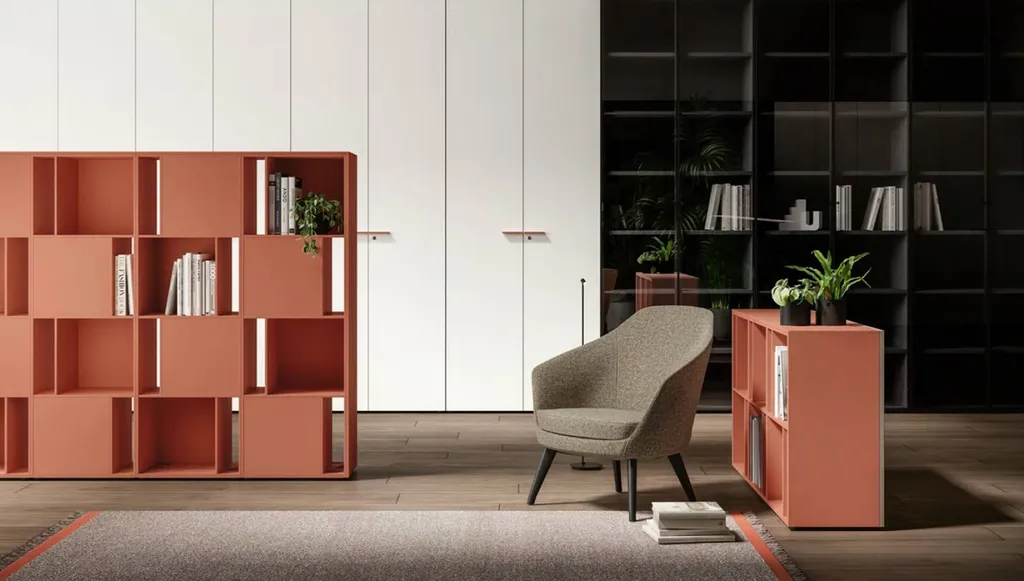 Elégant ensemble de classement ABA mélaminé ABA Bralco