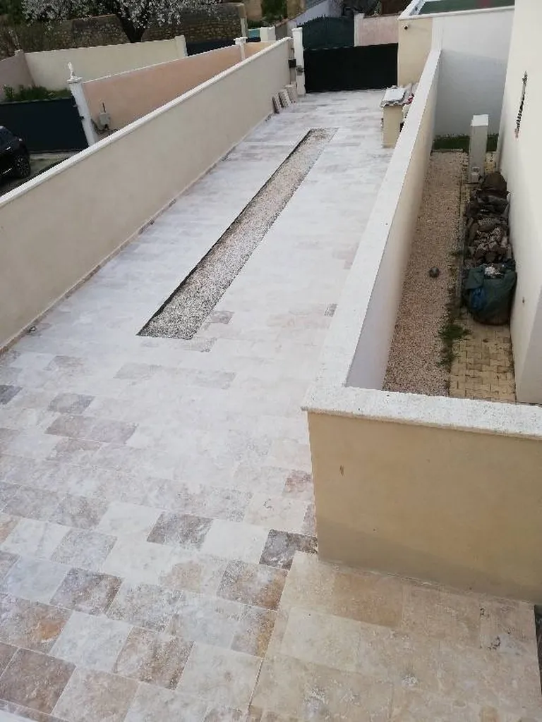 Travertin choix commercial 61 x 40.6 x 1.2 cm 