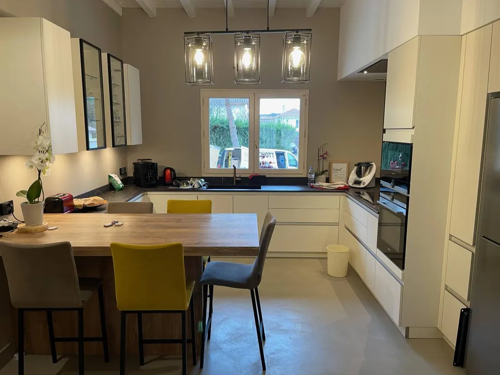 aménagement de meuble de cuisine en u 